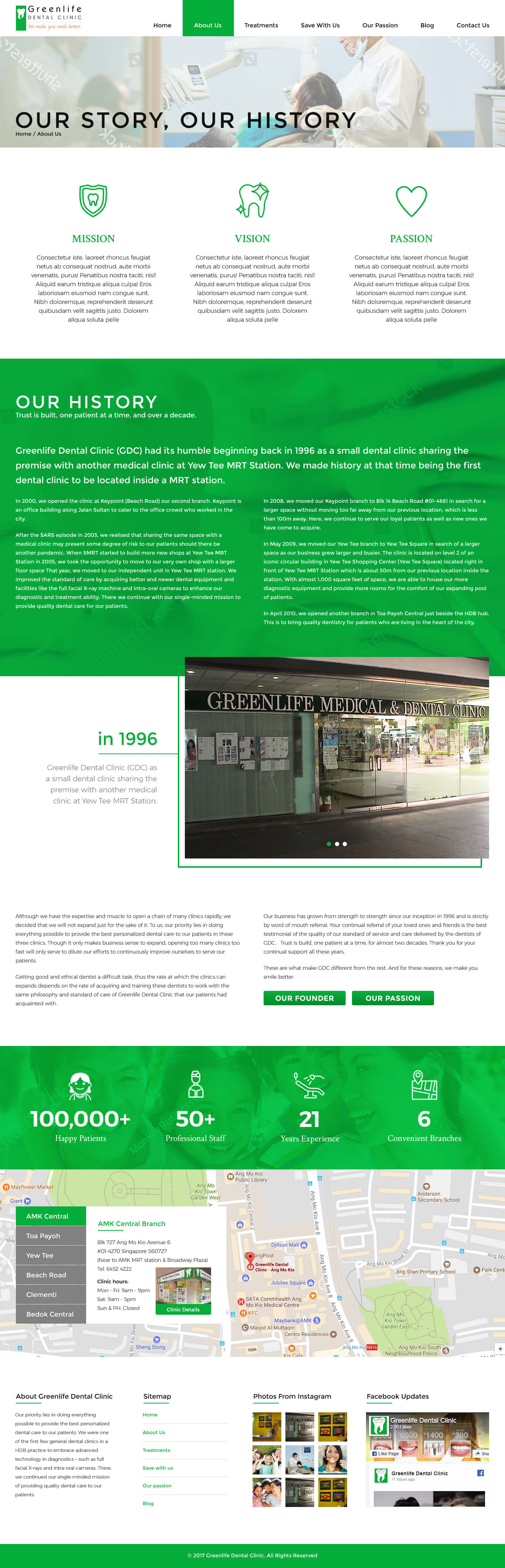 Green Life Dental Portfolio