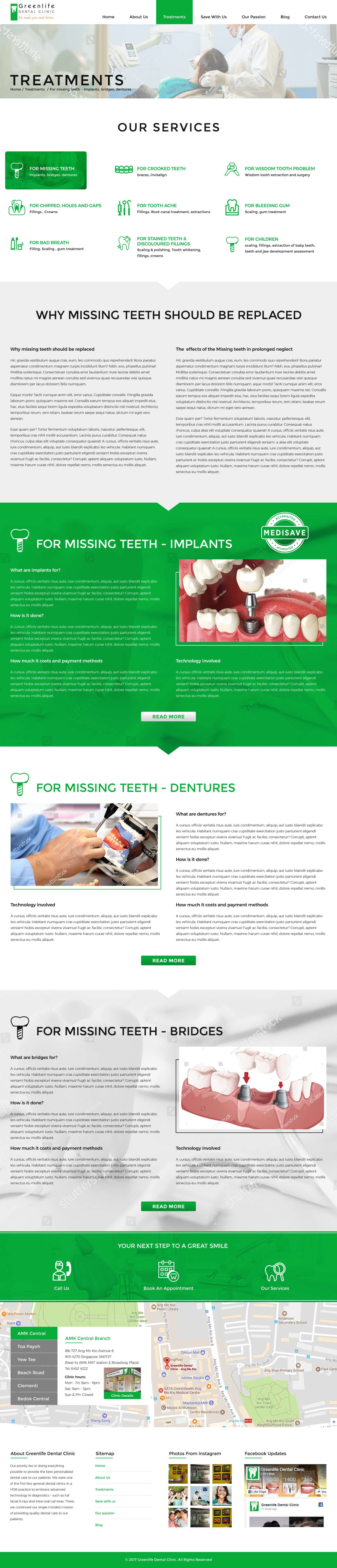 Green Life Dental Portfolio