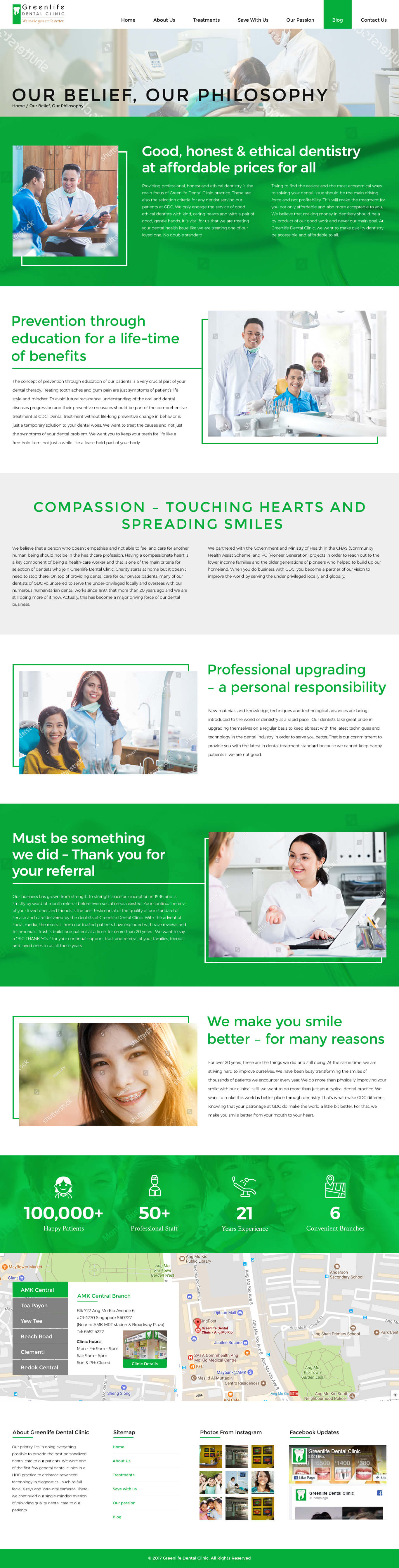 Green Life Dental Portfolio